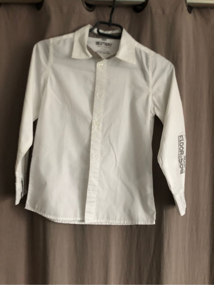 Chemise blanche 10 ans garçon