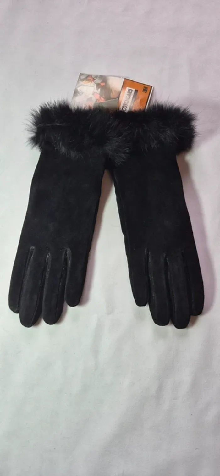 Gants cuir Scotchguard