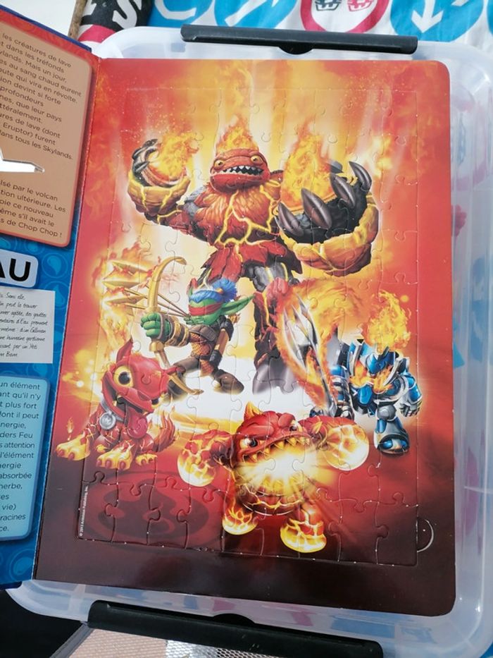 Livre puzzle skylanders - photo numéro 2