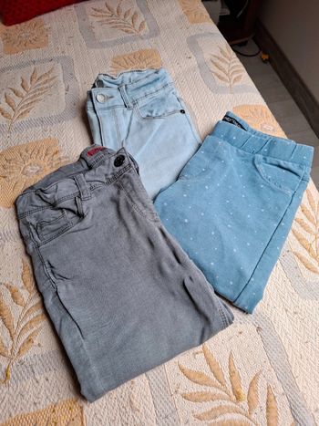 Magnifique lot de 3 jean slim fit fille 12 ans
