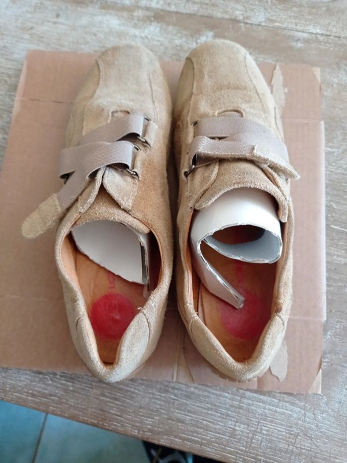 Baskets cuir Louisnorman