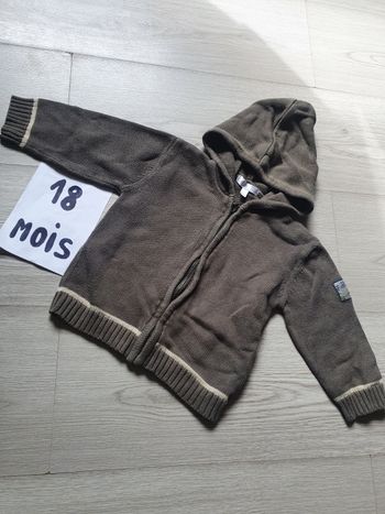 Gilet 18mois garçon