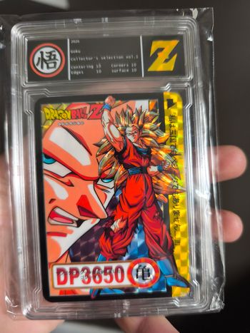 Carte dragon ball z