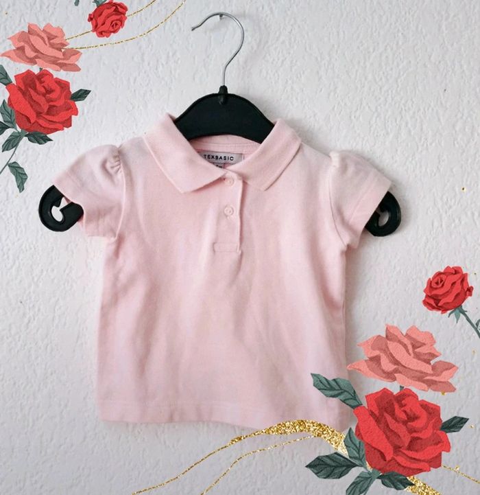 🩷 Polos manches courtes pour femme taille 6 mois