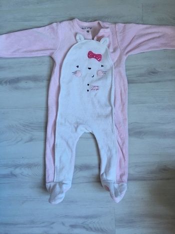 Pyjama fille sucre d'orge 18 mois