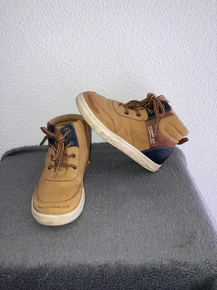 Bottines camel 29