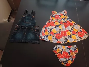 Lot robe été 6 mois kiabi