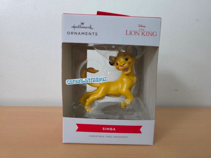 Ornement / Ornament Disney Le Roi Lion Simba The Lion King