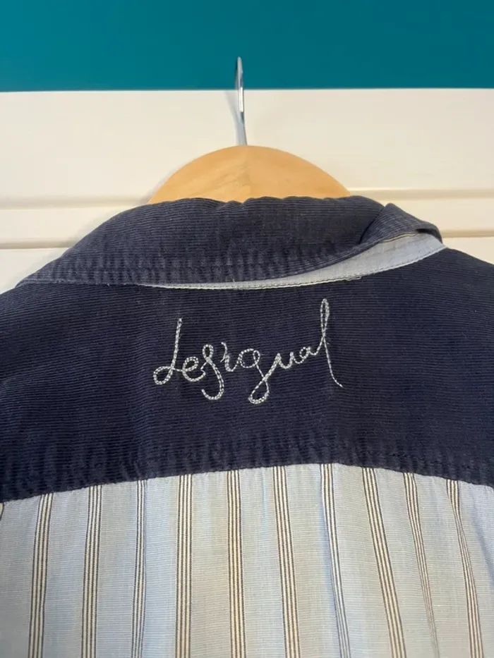 🔹 Chemise Bleue – Desigual 🔹 - photo numéro 5