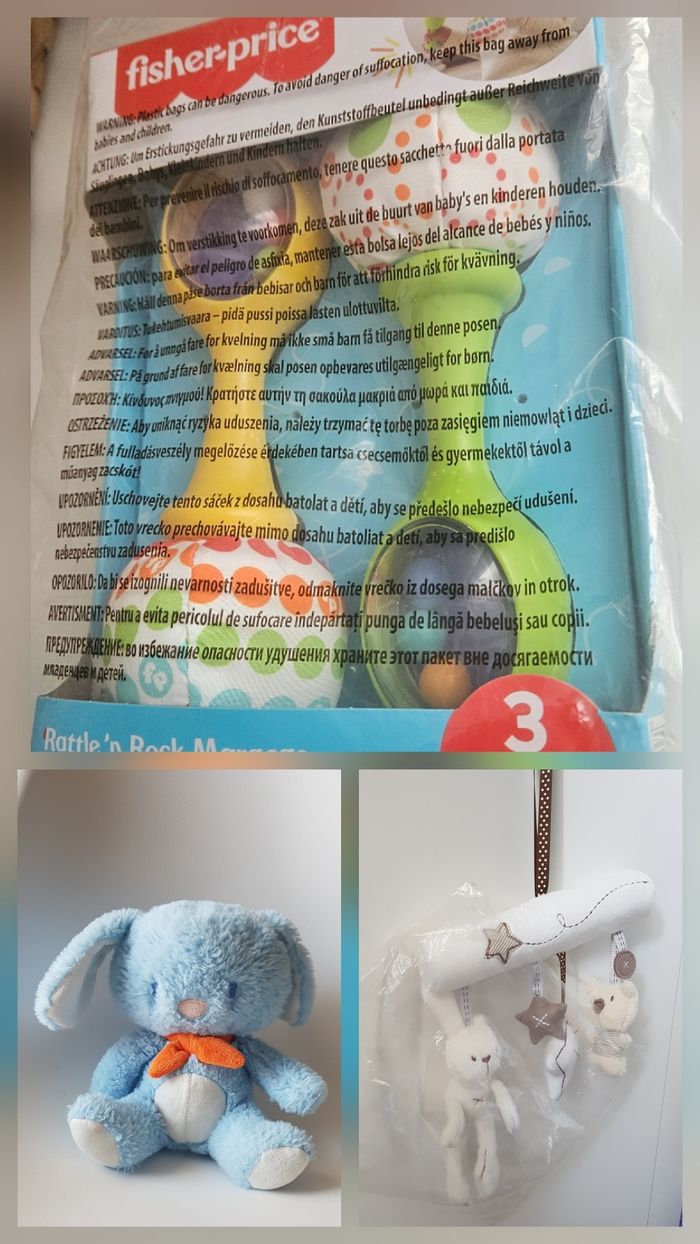 Lot 3 articles bébé neuf