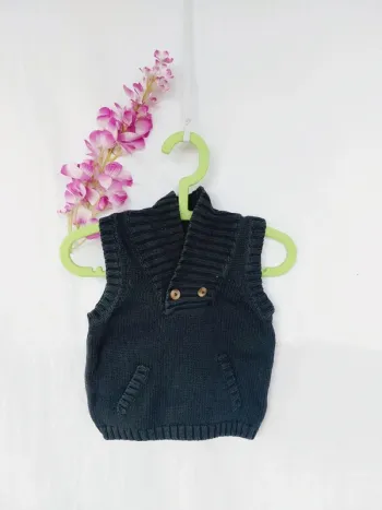 Pull sans manches Kitchoun 6 mois