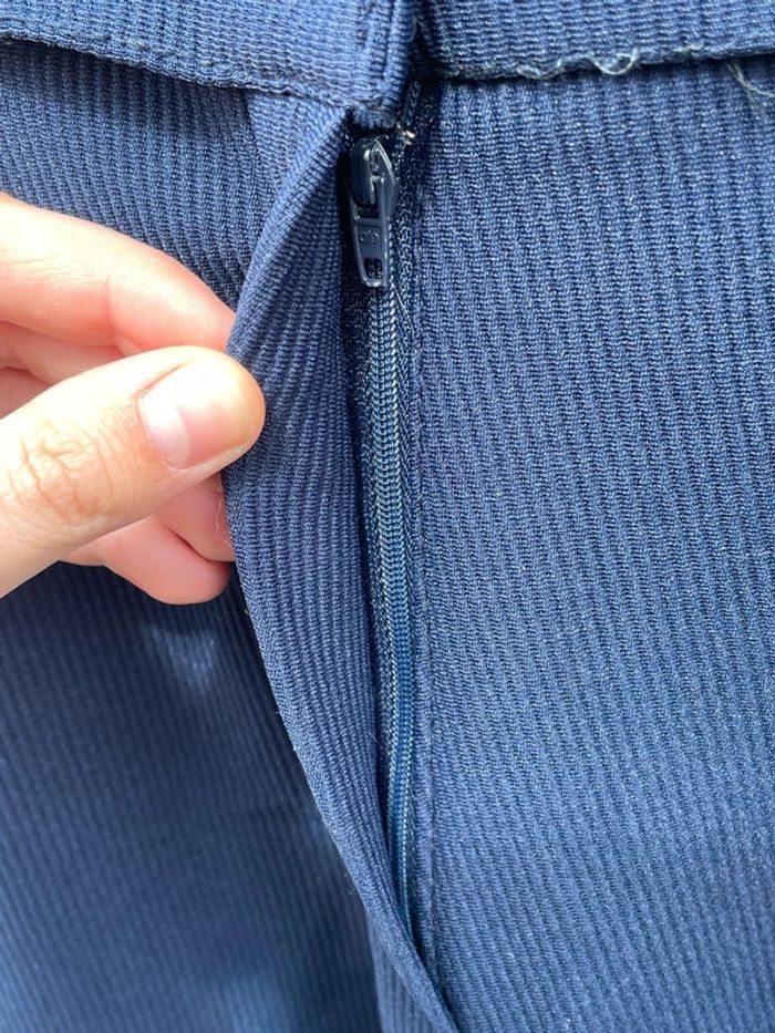 Pantalon bleu marine élégant - photo numéro 5