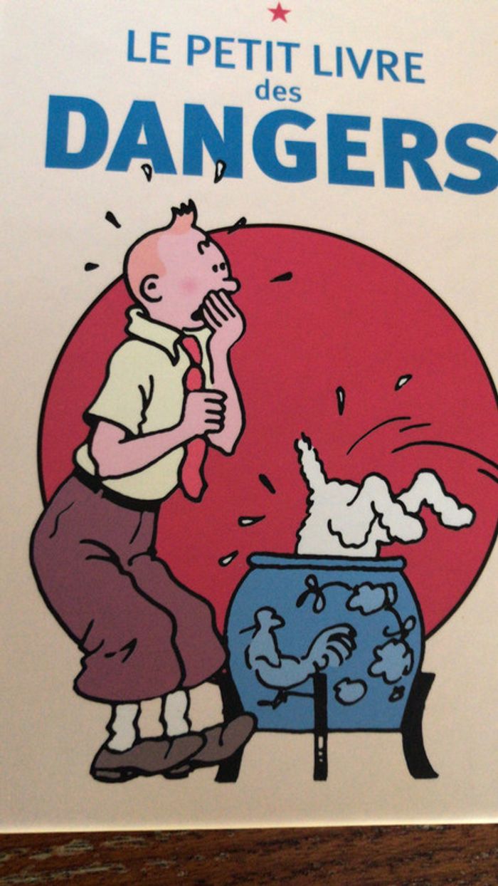 Tintin le petit livre des dangers - photo numéro 2