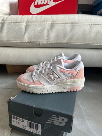 New balance 550 pink sea salt