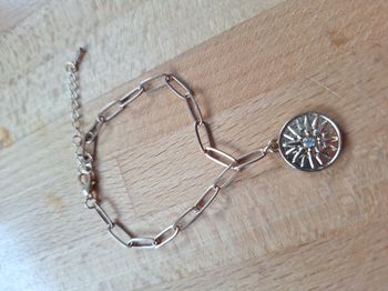 Bracelet médaillon soleil Manzanillo l'atelier côme