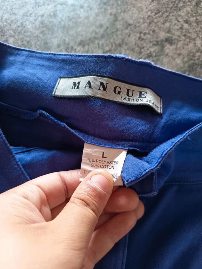 Pantalon slim taille 40 mangue - photo numéro 3