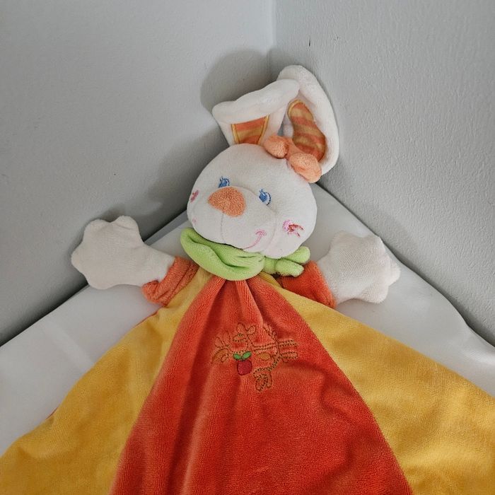Doudou mots d'enfants lapin - photo numéro 2