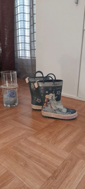 Bottes de pluie reine des neiges