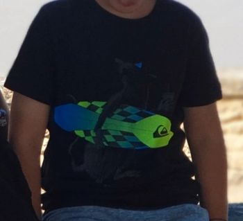 Teeshirt manches courtes QuickSilver - 8 ans