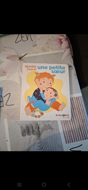 Livre bientôt j'aurai une petite sœur