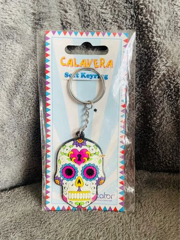 Porte clefs tête de mort Mexique