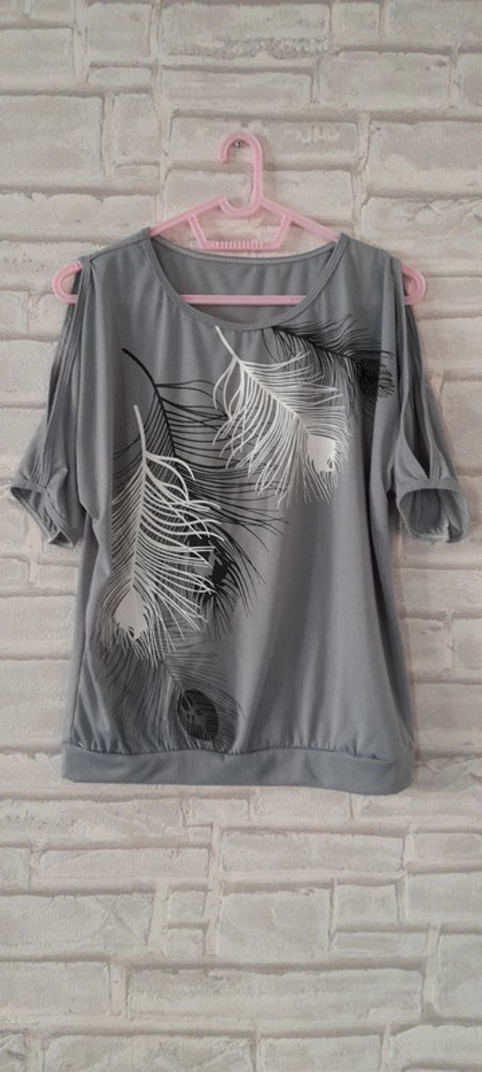 Tee shirt 38 gris