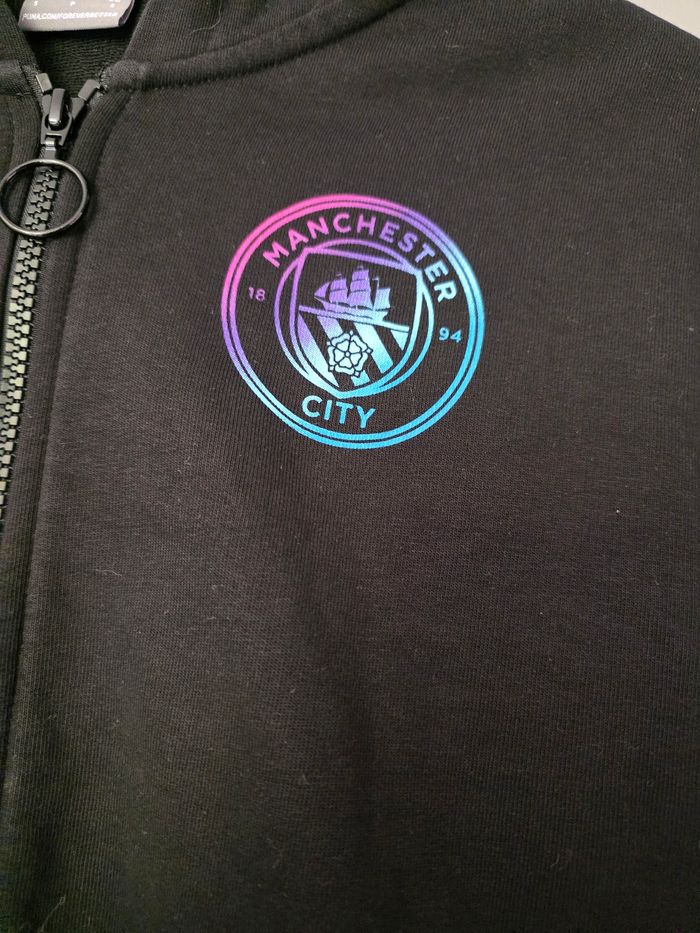 Sweat zippé Manchester City - photo numéro 2