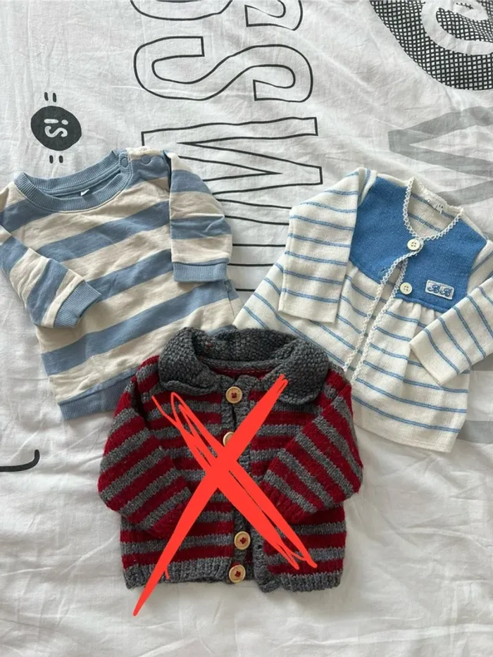 🩵 Gros lot vêtements bébé garçon 1/3 mois 🩵 - photo numéro 13