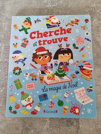 Livre cherche et trouve la magie de Noël 