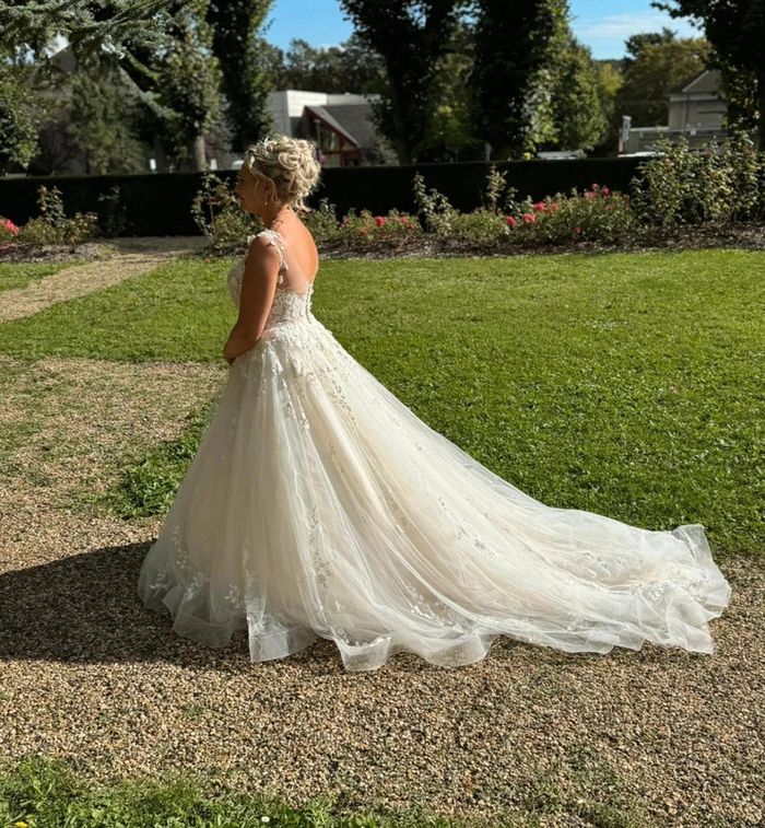 Robe de mariée collection couture nuptiale modèle thoa - photo numéro 2