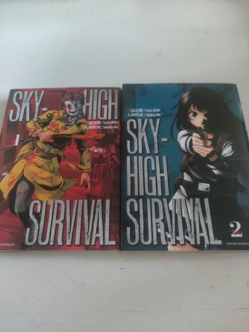Lot manga Sky high survival tome 1 et 2