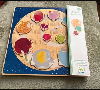 Puzzle en bois Djeco neuf