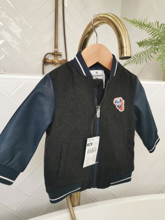 🌺Très Veste Lulu Castagnette 12 mois bombers - photo numéro 8