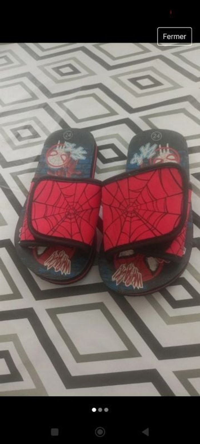 Claquette spiderman