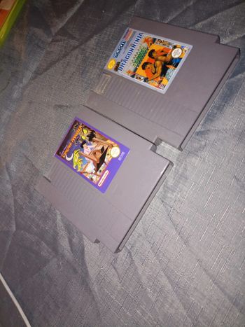 Lot de deux jeux nes