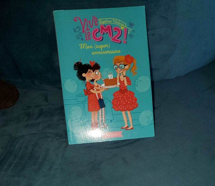 livre " vive le cm2 " mon super anniversaire