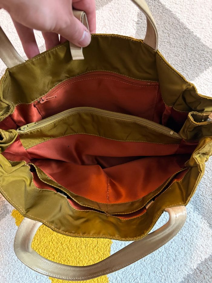 Sac à main imperméable vert olive Brontibay - photo numéro 3