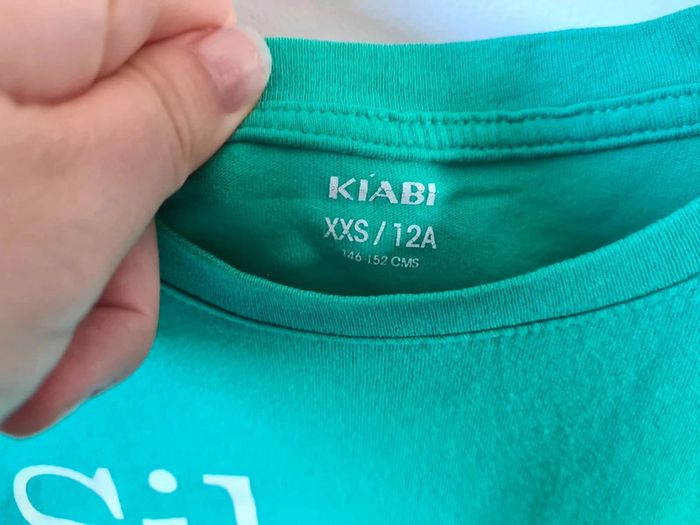 T-shirt été vert taille 12 ans - kiabi - photo numéro 3