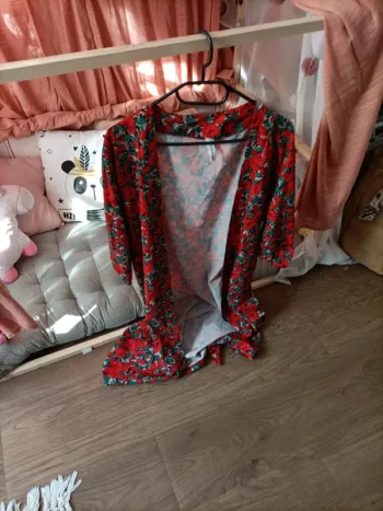 Jolie veste légère style kimono taille unique