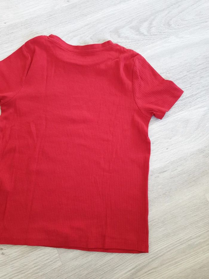 T-shirt fille rouge 14 ans - photo numéro 7