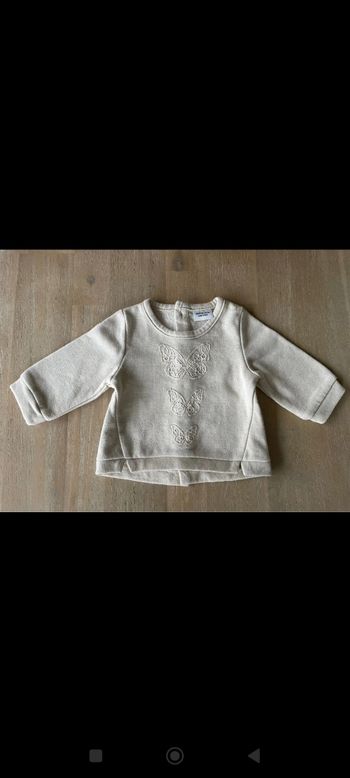 Sweat bébé fille