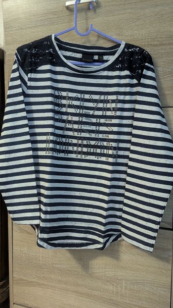 T shirt manche longue rayure