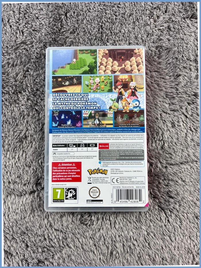 Pokémon Diamant Étincelant Nintendo Switch – avec boîte d’origine - photo numéro 3