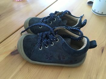 Chaussures bleues T 21