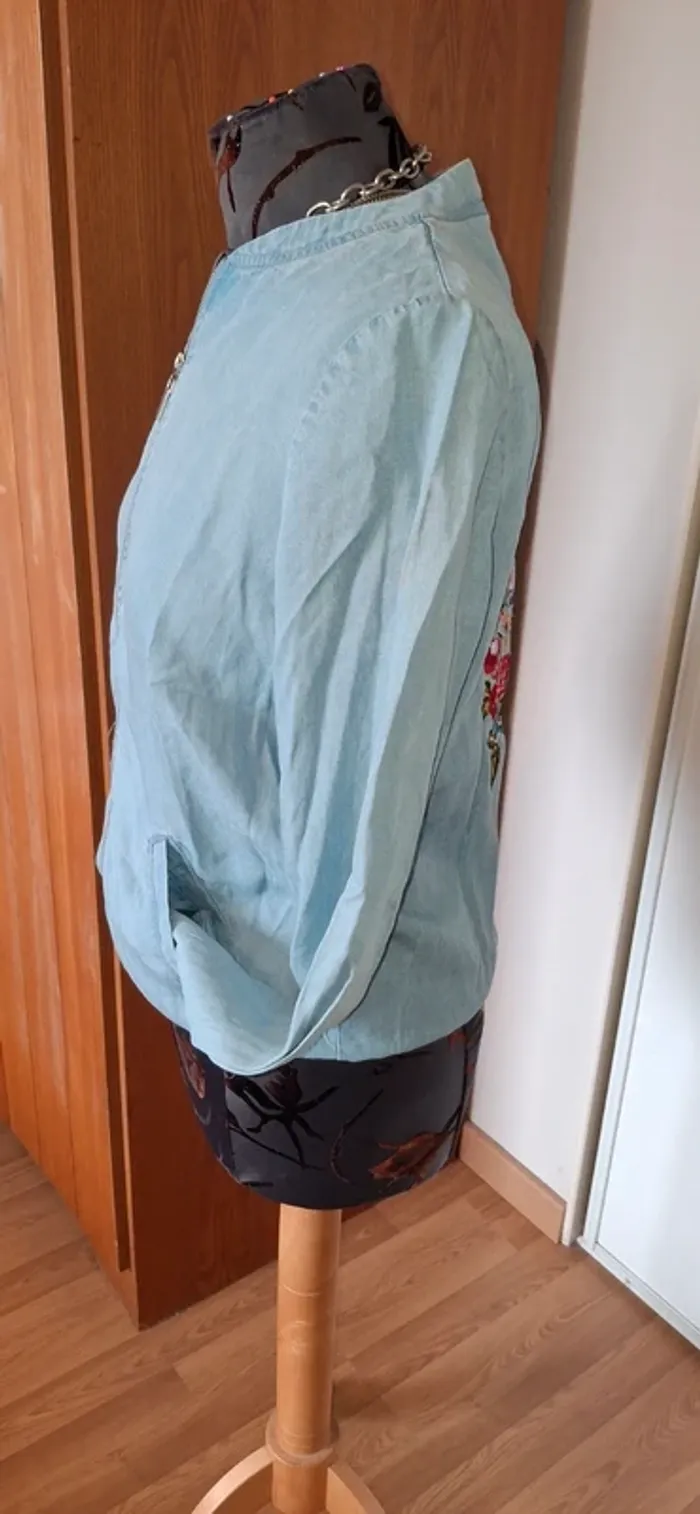 Veste légère brodée en Viscose - photo numéro 4