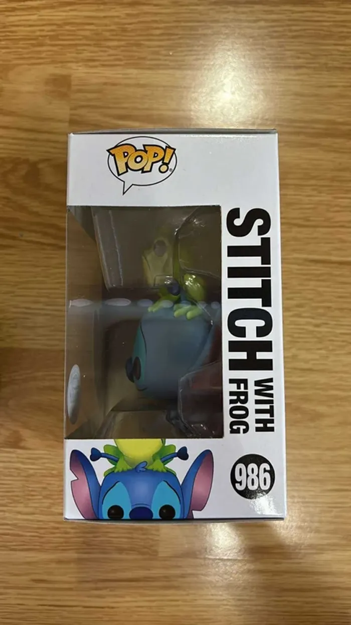 Funko Pop 986 Stitch with frog - photo numéro 2
