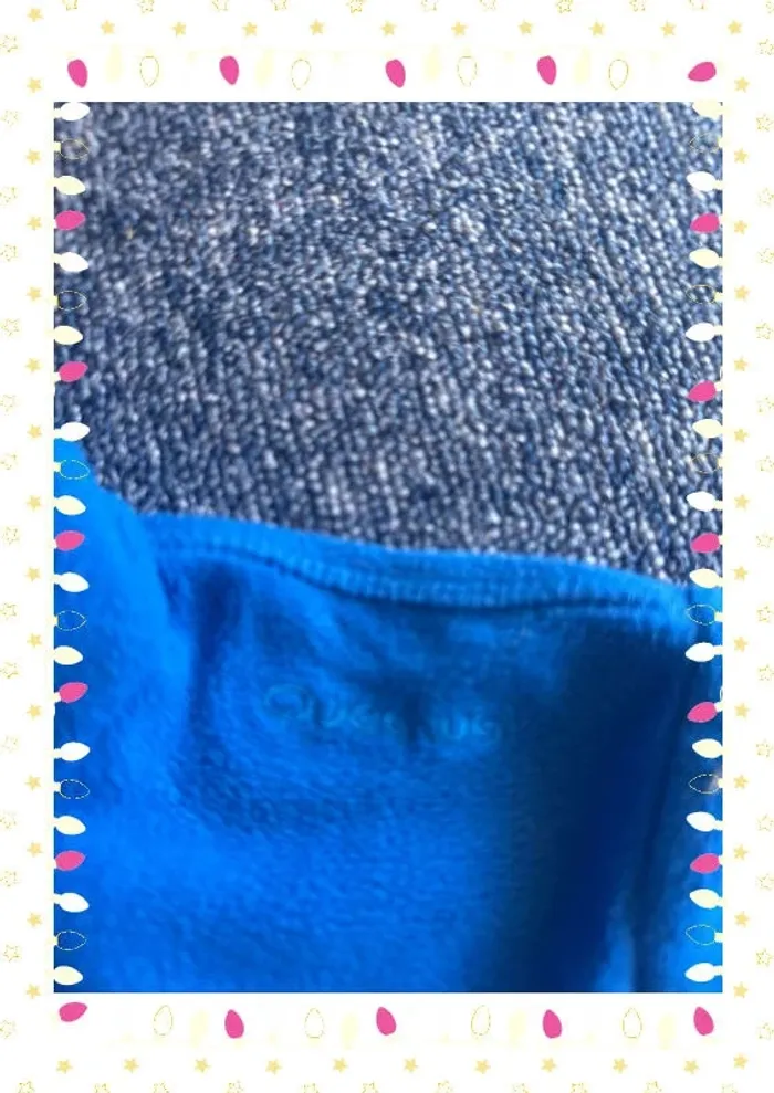 Polaire Quechua mixte – Taille 8 ans – Bleu vif - photo numéro 3