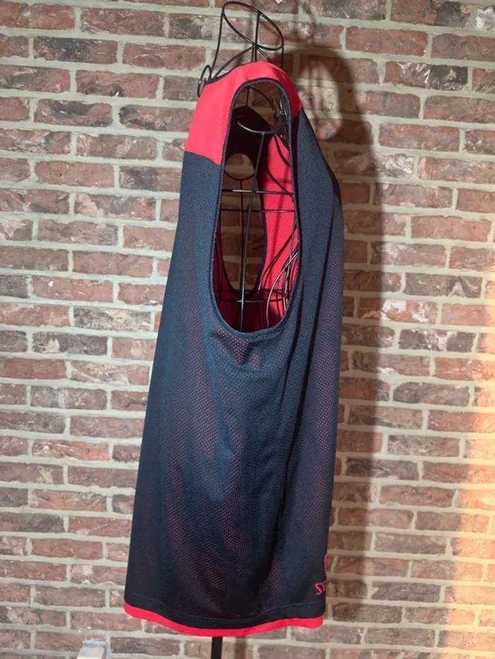 Maillot basketball réversible noir et rouge Spalding Taille XL/42 - photo numéro 16