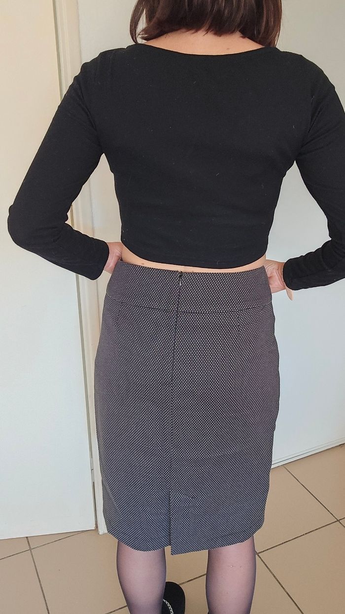 Jupe droite un jour ailleurs taille L - photo numéro 4