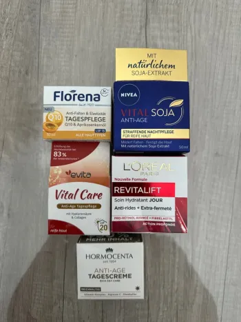 Lot de 5 crèmes anti âge